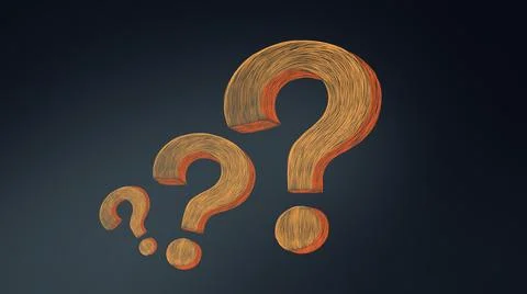 Illustration of the question mark Stock Illustration