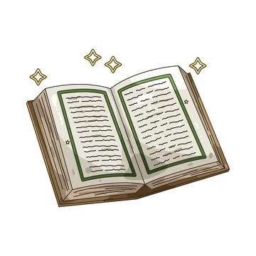 Illustration of Quran Stock Illustration