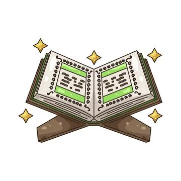Illustration of Quran Stock Illustration