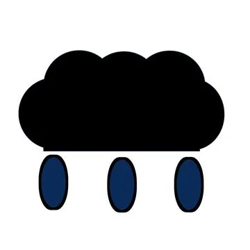 Illustration rain Stock Illustration