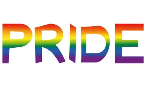 Illustration Rainbow Flag Pride Stock Illustration