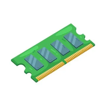 Illustration of RAM 스톡 일러스트