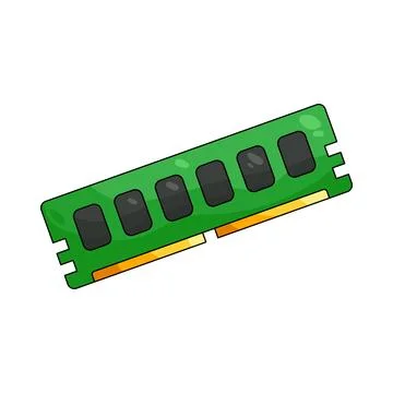 Illustration of RAM Stock-Illustration