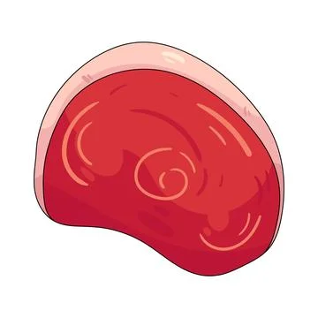 Illustration of Raw meat イラスト素材