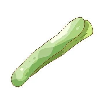 Illustration of razor shell Stock Illustration