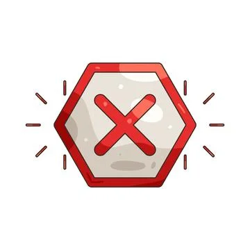 Illustration of Red cross Stock Illustration