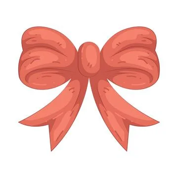 Illustration of red ribbon Stock Illustration