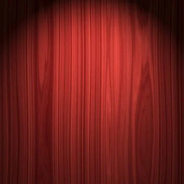 An illustration of a red wood texture Stock Illustration