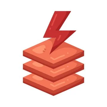 Illustration of Redis Illustrazione stock