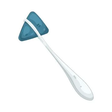 Illustration of reflex hammer Stock-Illustration