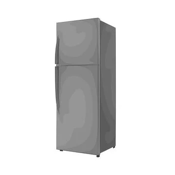 Illustration of refrigerator Stock Illustration