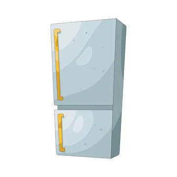 Illustration of refrigerator Stock Illustration