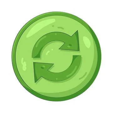 Illustration of reload circle Stock Illustration