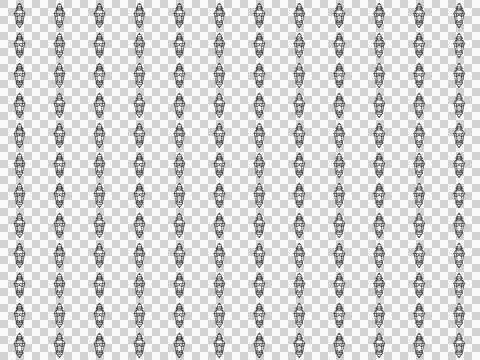 Illustration of a repeating pattern lantern lamp in transparent PNG format イラスト素材