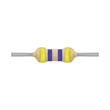 Illustration of resistor Stock Illustration