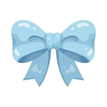 Illustration of ribbon bow Stock-Illustration