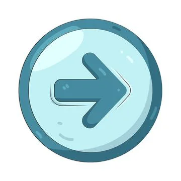 Illustration of right arrow Stock-Illustration