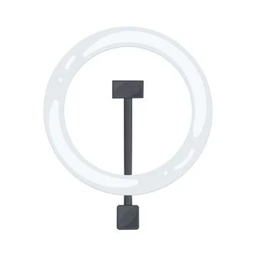 Illustration of ring light Stock Illustration