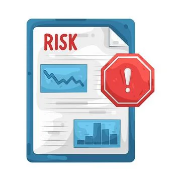 Illustration of Risk Assessment Stock Illustration