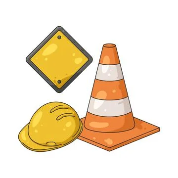 Illustration of Road worker safety イラスト素材