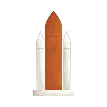 Illustration of rocket Stock Illustration
