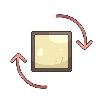 Illustration of Rotate Stock Illustration