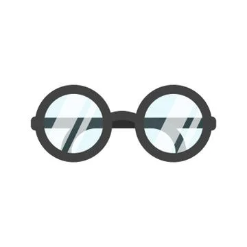 Illustration of round glasses Stock Illustration