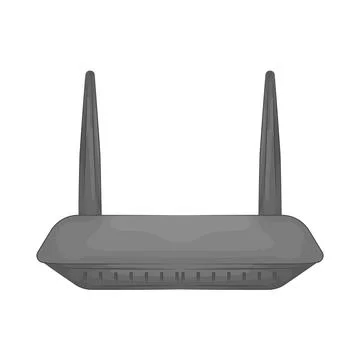 Illustration of router Stock Illustration