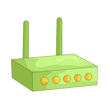 Illustration of router Stock Illustration