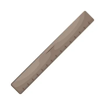 Illustration of ruler 스톡 일러스트
