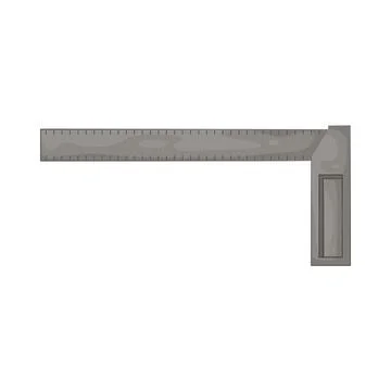 Illustration of ruler Stock Illustration