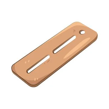 Illustration of ruler Illustrazione stock