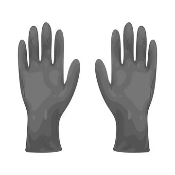 Illustration of Safety gloves Stock Illustration