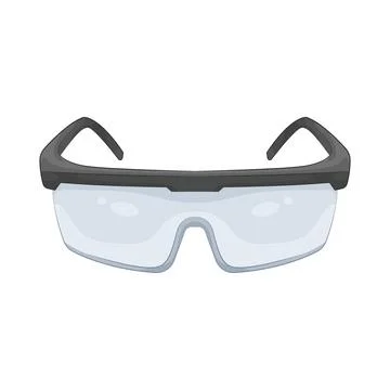 Illustration of Safety Goggles Stockillustratie