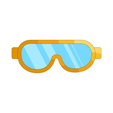 Illustration of Safety goggles イラスト素材