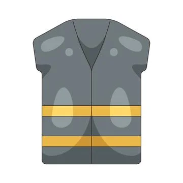 Illustration of safety vest Stock Illustration
