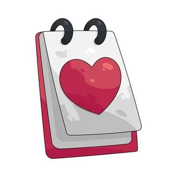 Illustration of Save the date Stock Illustration