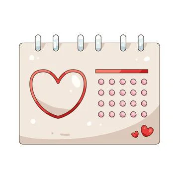 Illustration of Save the date Stock Illustration