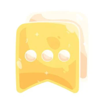 Illustration of save message Stock Illustration