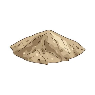 Illustration of Sawdust Stock Illustration