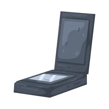 Illustration of scanner イラスト素材