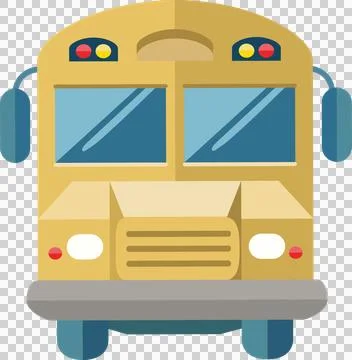 Illustration of a school bus Stock Illustration