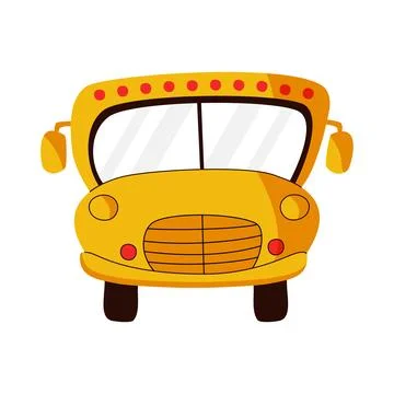 Illustration of school yellow schoolbus transportation education. Back to s.. Stock Illustration