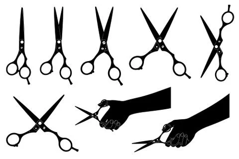 Illustration of scissors Stock Illustration