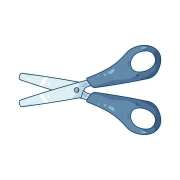 Illustration of Scissors Stock Illustration