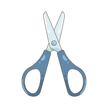 Illustration of Scissors Stock Illustration