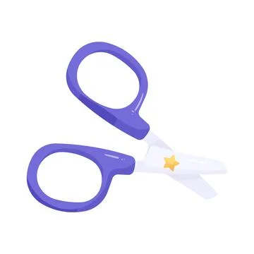 Illustration of scissors Stock Illustration