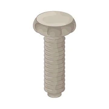 Illustration of screw Stock Illustration