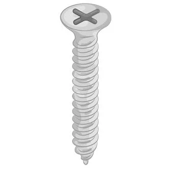 Illustration of screw Stock Illustration