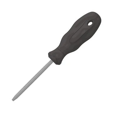 Illustration of screwdriver Illustration